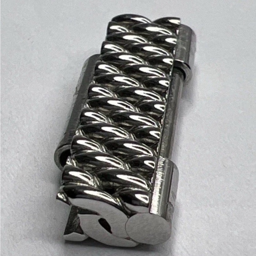 Authentic Breitling 18 mm Milanese Mesh Stainless Steel Link w/ Screw